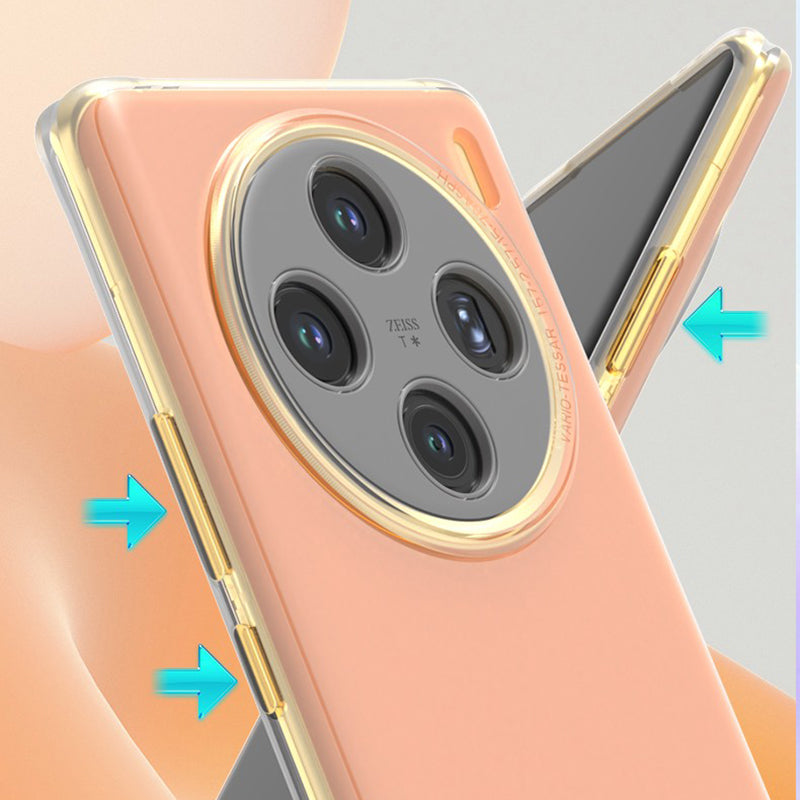 Q.COO For vivo X100 Pro 5G Case Anti-scratch Soft TPU Protective Phone Cover Q.COO For vivo X100 Pro 5G Case Anti-scratch Soft TPU Protective Phone Cover